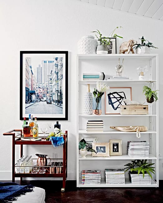 how-to-style-a-bookcase-in-a-modern-living-room